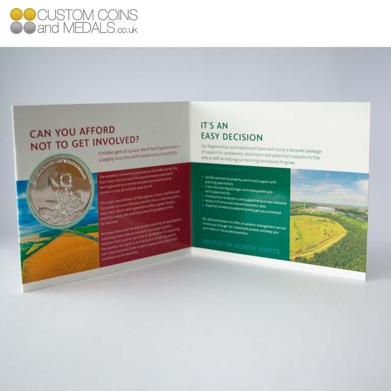 Nottinghamshire Coin Card