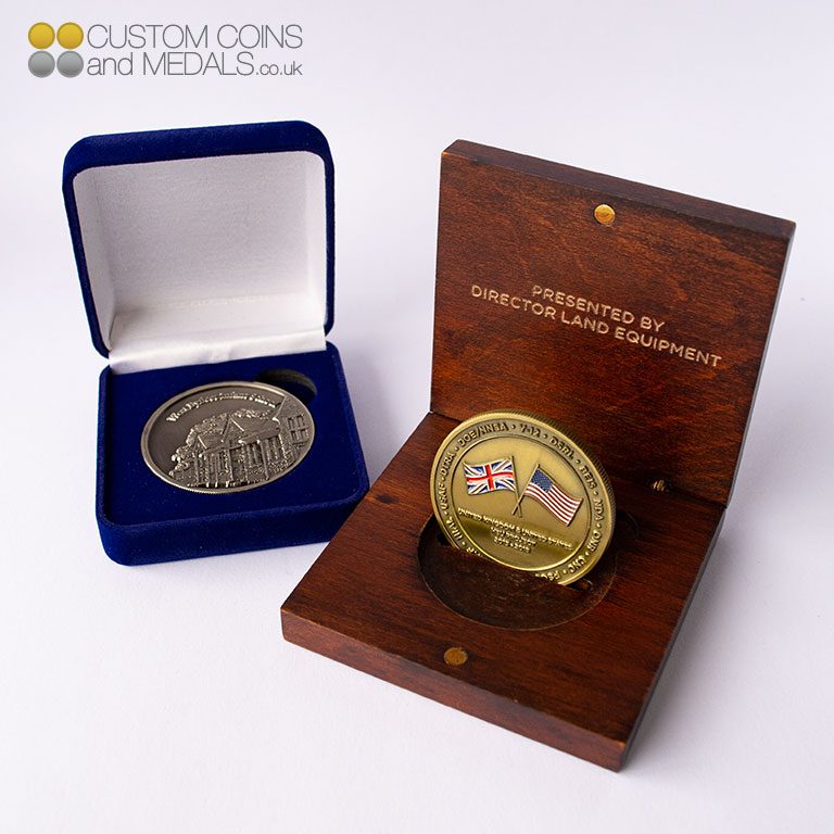 Wooden Coin Box